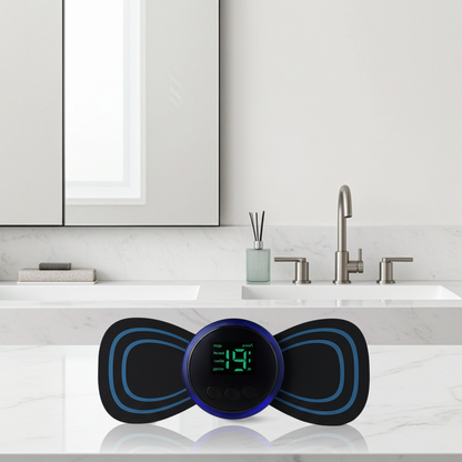 Electric Muscle and Neck Massager – Dual‑Pad USB Rechargeable EMS Muscle Stimulator